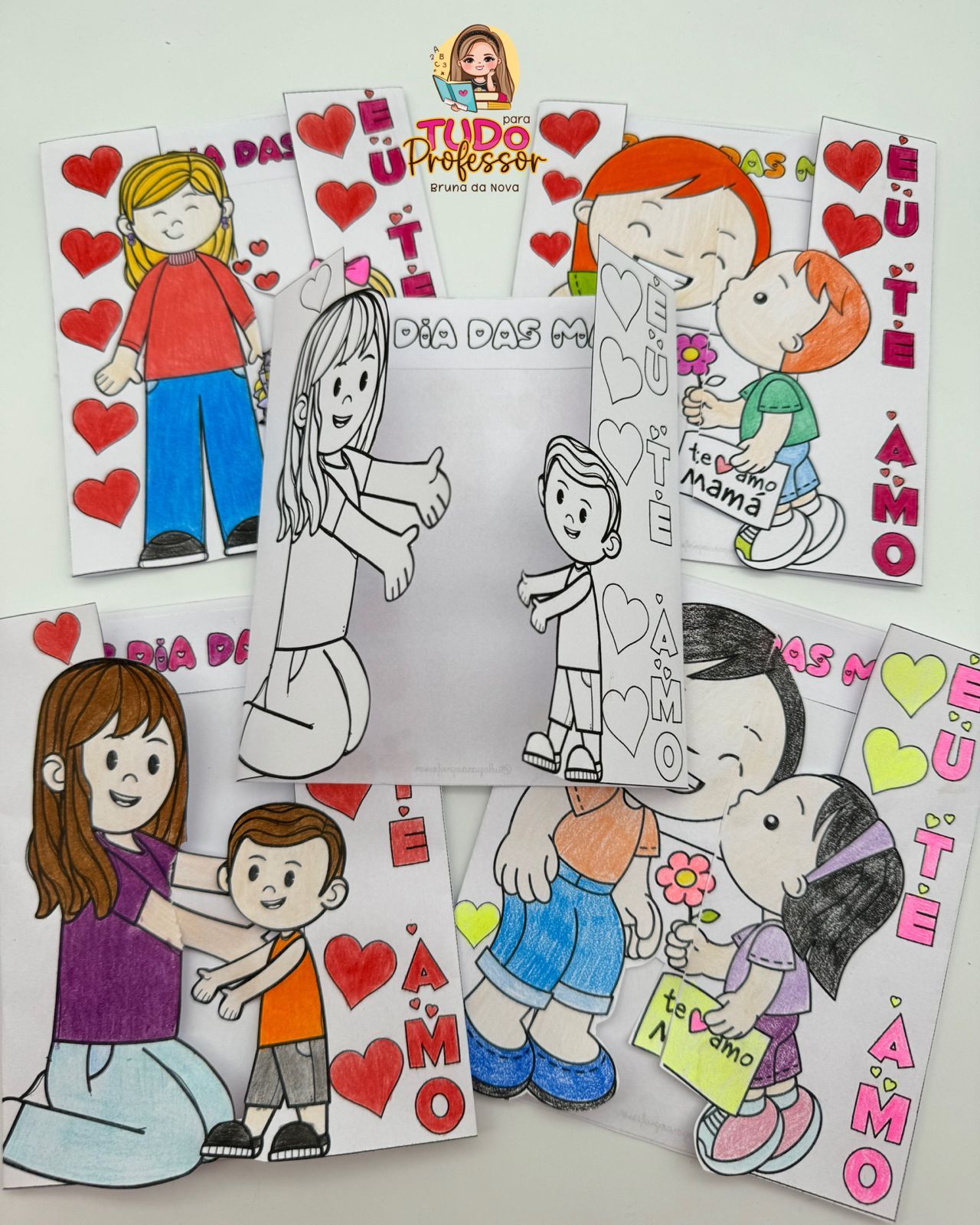 Cartão Lembrancinha Dia das Mães