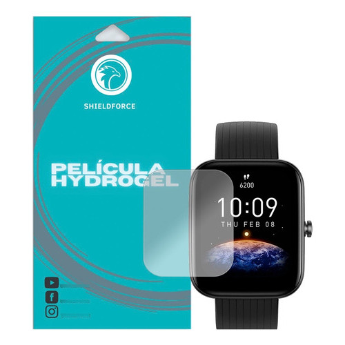 Película Para Amazfit Bip 3  Shieldforce [6x Tela]