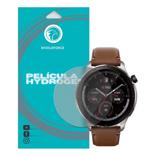 Película Para Amazfit Gtr  Shieldforce [6x Tela]