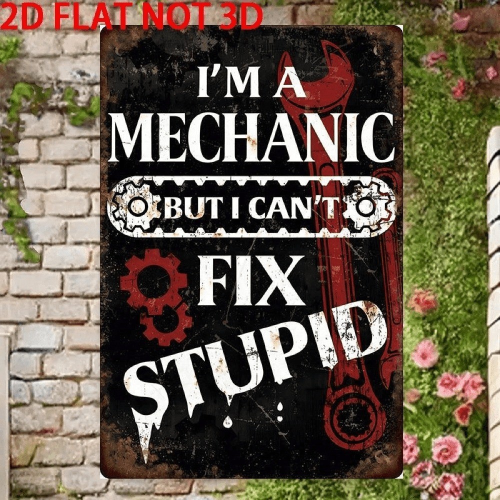CIFbuy Retro Metal Sign Vintage Cave Wall Decor 8x12 Polegada 2D Flat Halloween Ornament Homem Caverna Presente