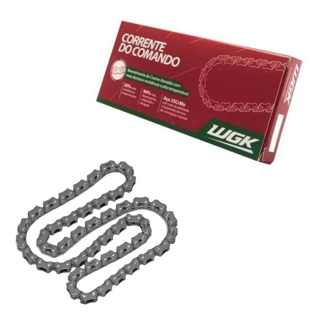 Corrente Comando YBR 125 XTZ 125 LEAD 110 CRYPTON 115 NEO 115 Wgk Original