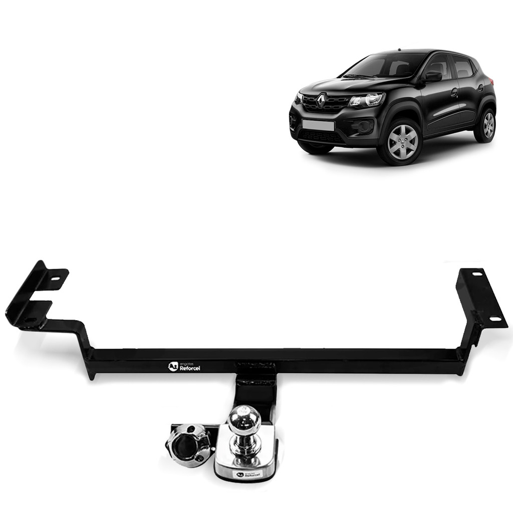 Engate de Reboque Kwid 2018 a 2026 Rabicho Fixo 500kg