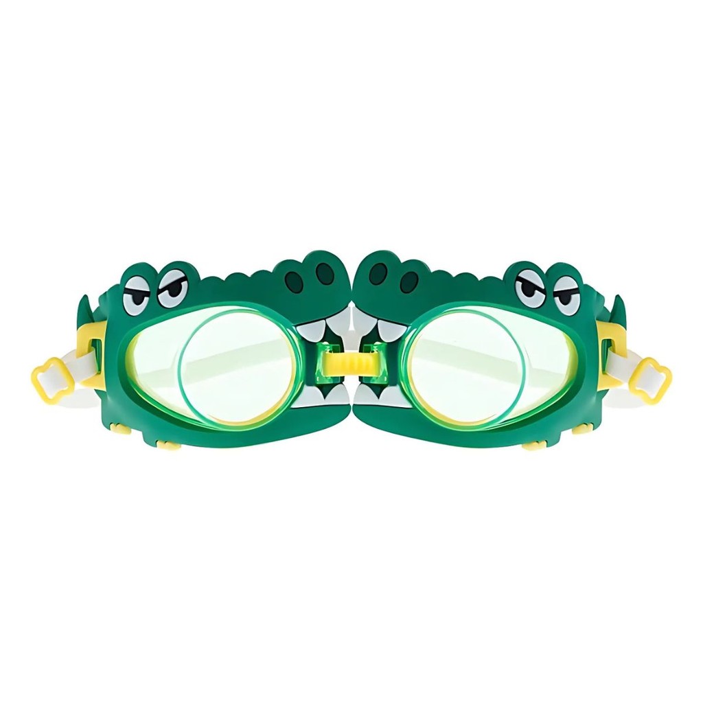 Óculos de Mergulho Natação Piscina Infantil Crocodilo