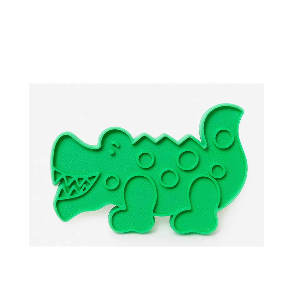 Cortador De Biscoito Com Forma De   CROCODILO