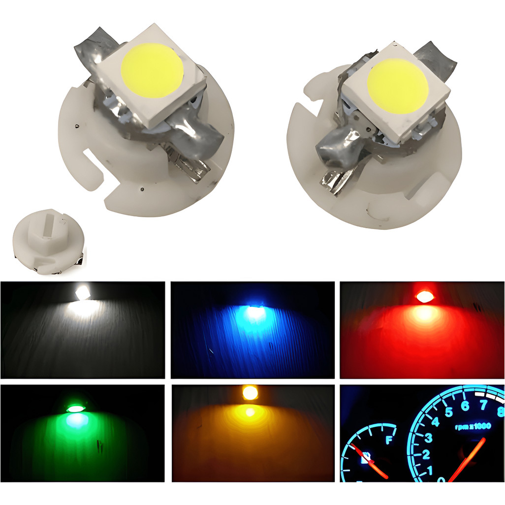 02 Lâmpada Led Branco Interruptor Farol Vectra 1997 A 2005