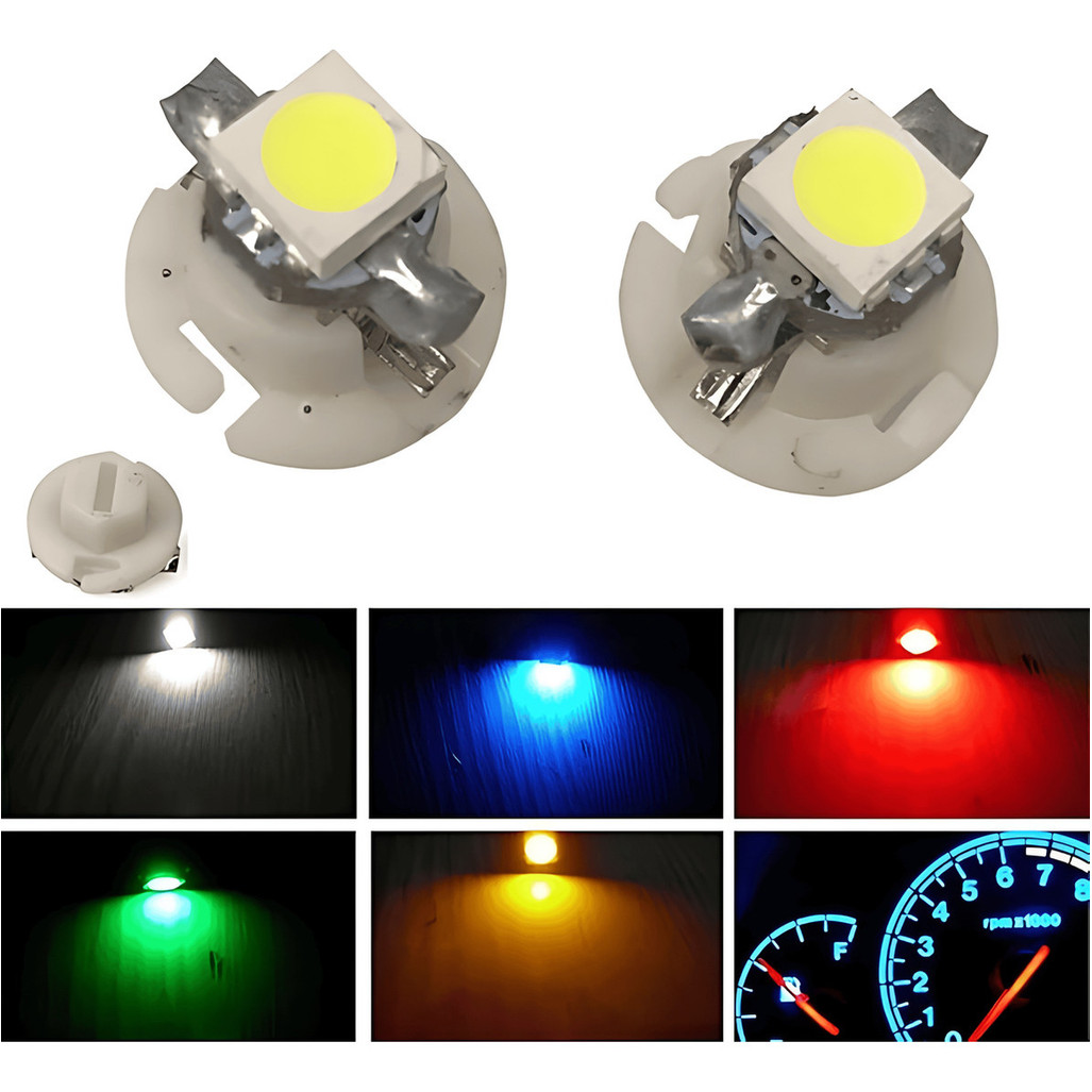 2 Lâmpada Led Branco Interruptor Farol Vectra 1997 A 2005