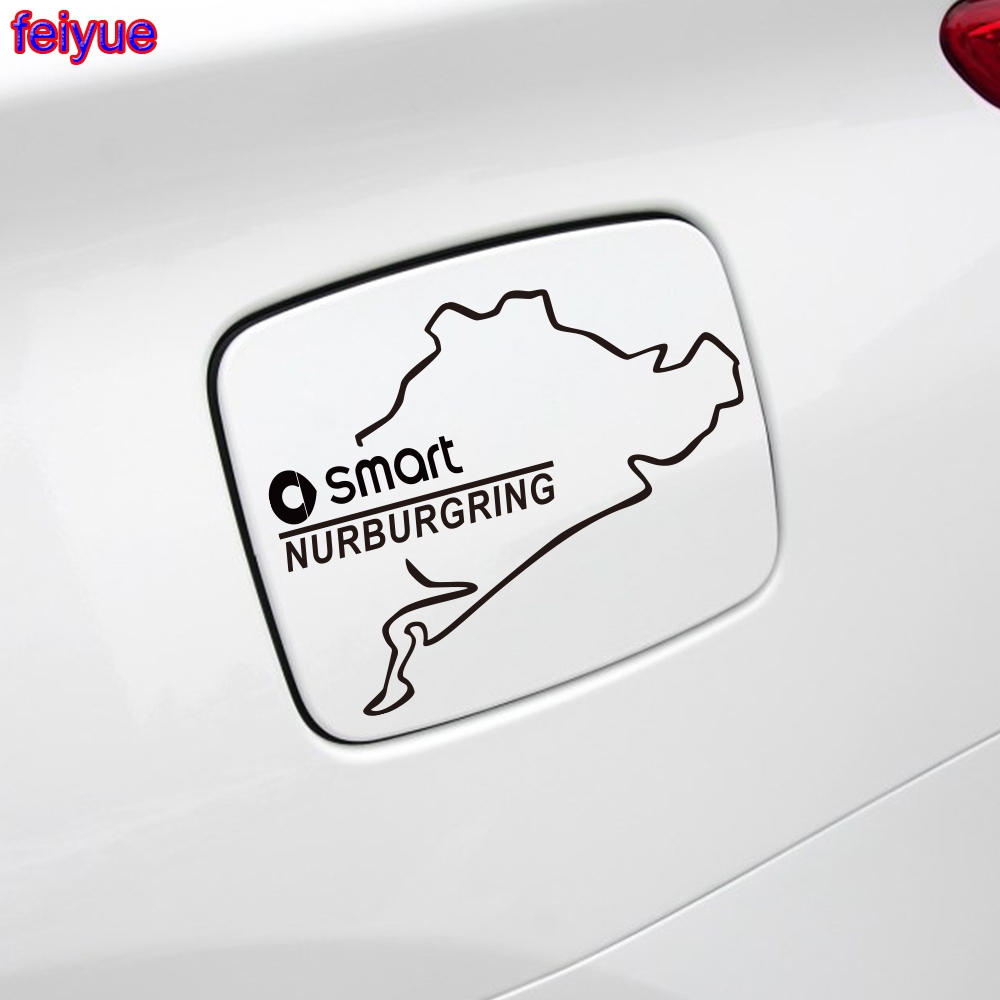 1 Pçs Tampa Do Tanque De Combustível Carro Adesivos Decalques Para Mercedes Benz Smart Fortwo EQ Cabrio Forfour Preis W4