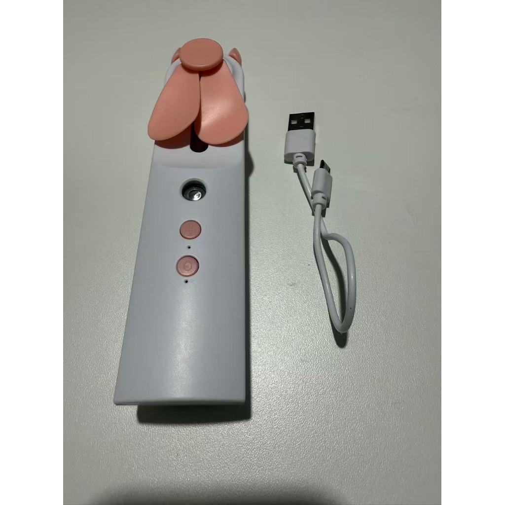 Ventilador portátil de reposição de água USB mini umidificador ventilador de spray de verão recarregável