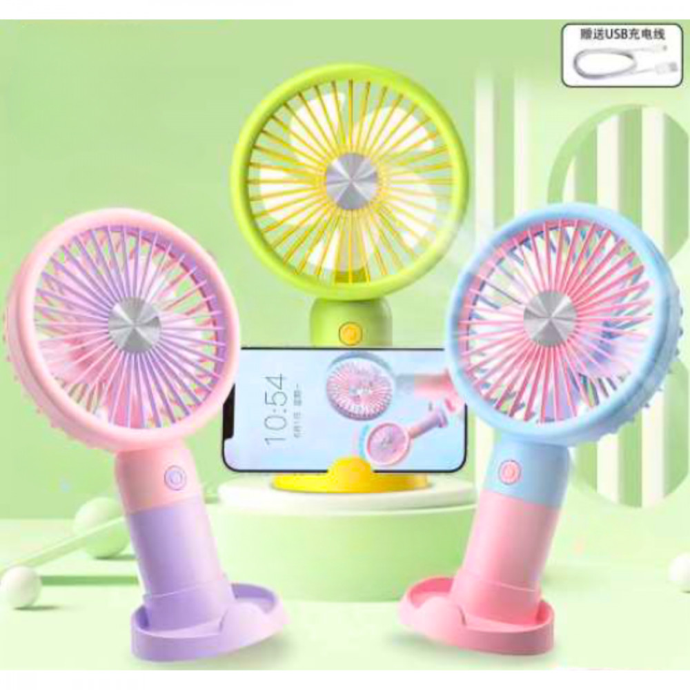 Mini Ventilador Portátil Recarregável de Mesa Summer Fan Hmaston