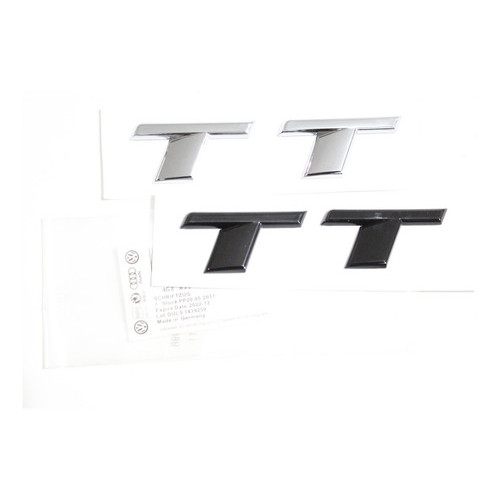Emblema Audi Tt Tampa Traseira Coupe Roadster 8s 2016/