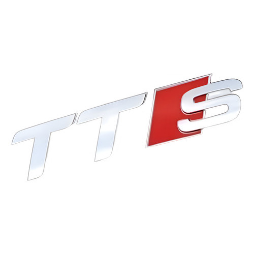 Emblema Audi Tts Tampa Traseira Coupe Roadster Cromado