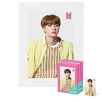 Quebra-Cabeça Pessoas BTS JIN Dynamite 108PCS | Mini De 14.7x10cm KPOP Exército Ventilador Colecionável Decoração De Qua