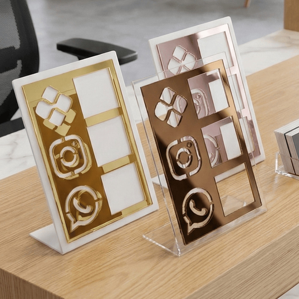 Display Placa Pix de pagamento QR Code Divulgação e Contato