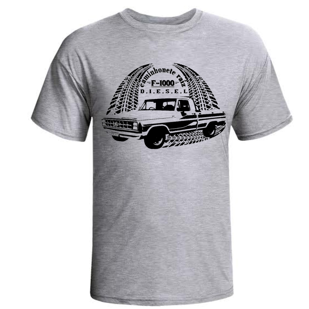 Camiseta masculina carro caminhonete F1000 ford