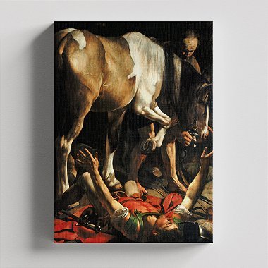 Quadro Canvas Conversion on the Road to Damascus Borda Infinita 60x90cm