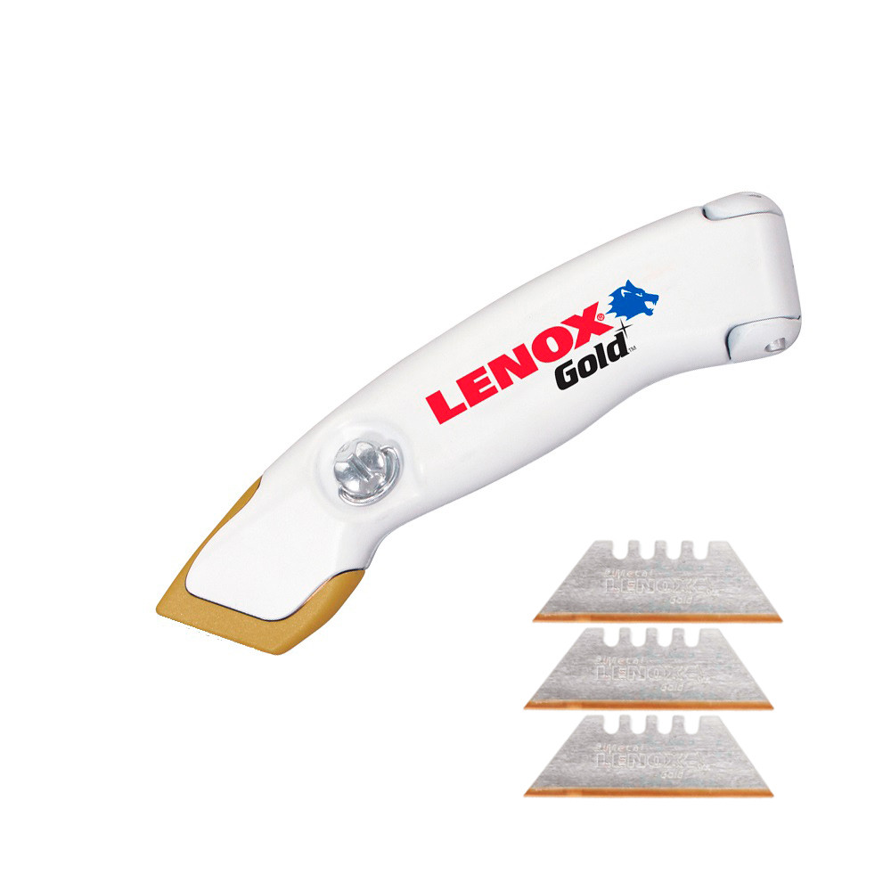 Estilete Fixo Lâmina Trapezoidal Lenox Gold 20354SSFK1