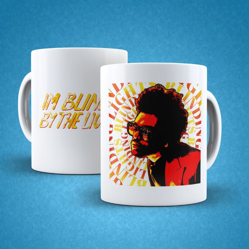 Caneca The Weeknd - Blind lights (Porcelana)