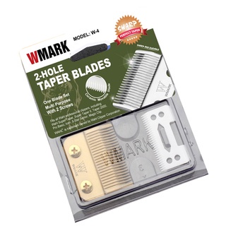 Laminas Taper Dourada Ceramica Wmark Profissional W4