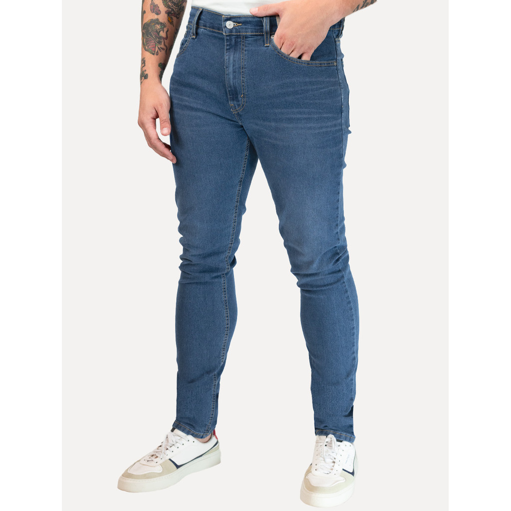Calça Levis Original Jeans Masculina 512 Slim Taper Azul