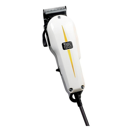 Máquina Wahl De Corte Super Taper 127v Cor Branco 110v