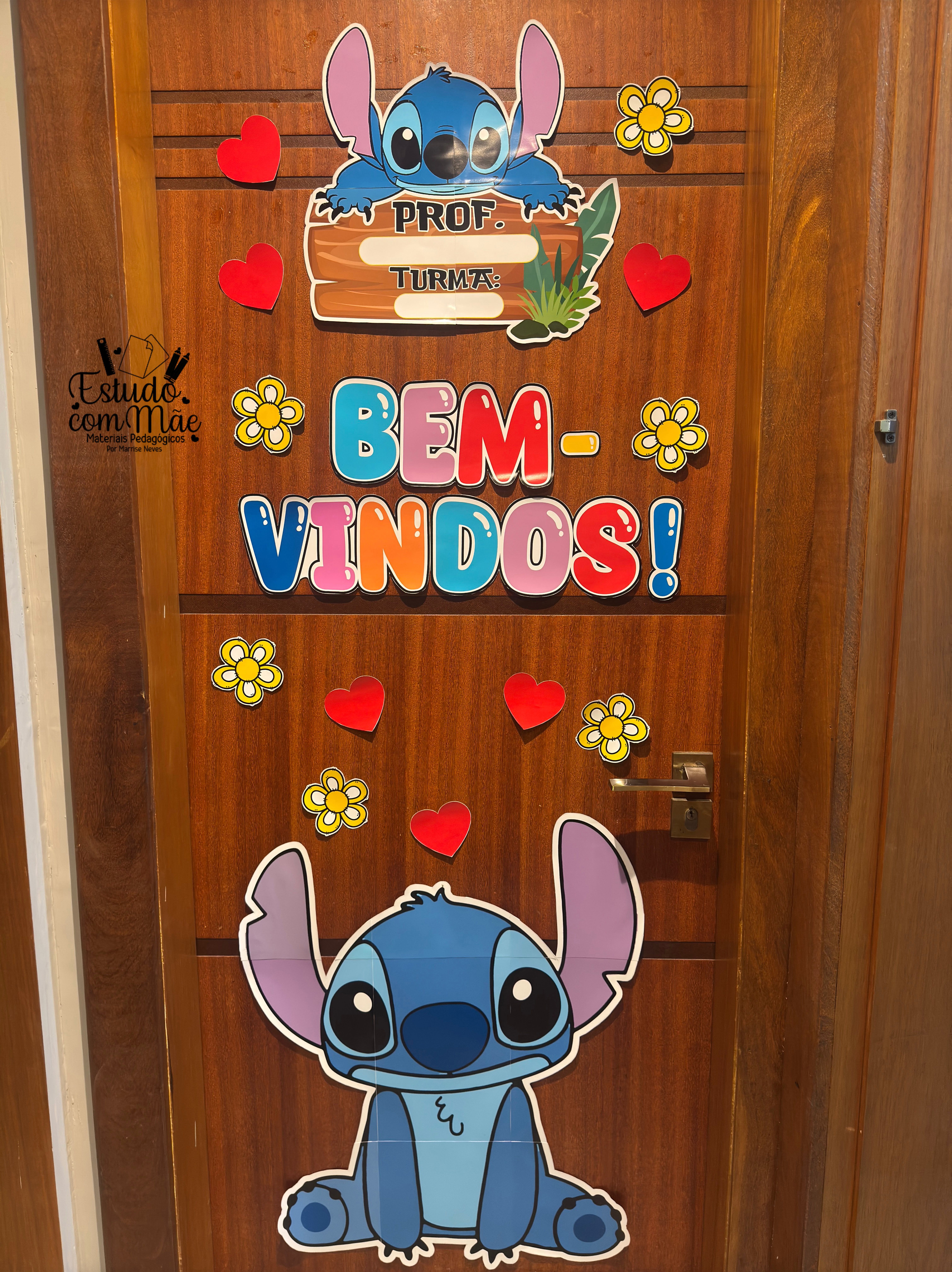 Painel de porta Stitch
