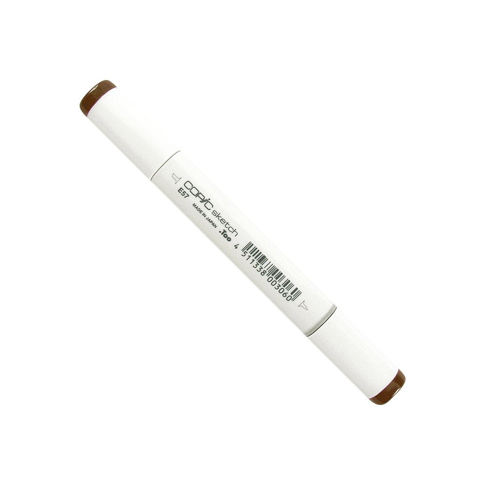 Marcador Para Desenho Copic Sketch E57 Light Walnut