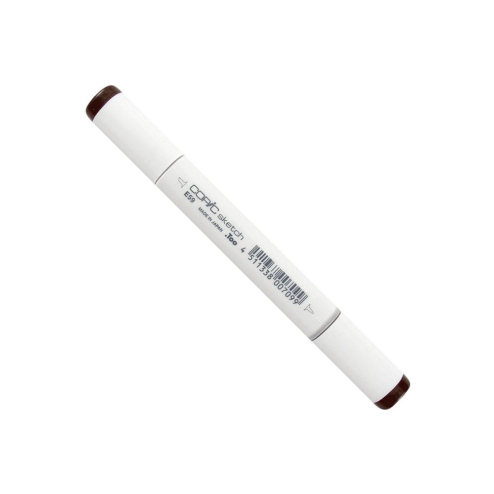 Marcador Para Desenho Copic Sketch E59 Walnut