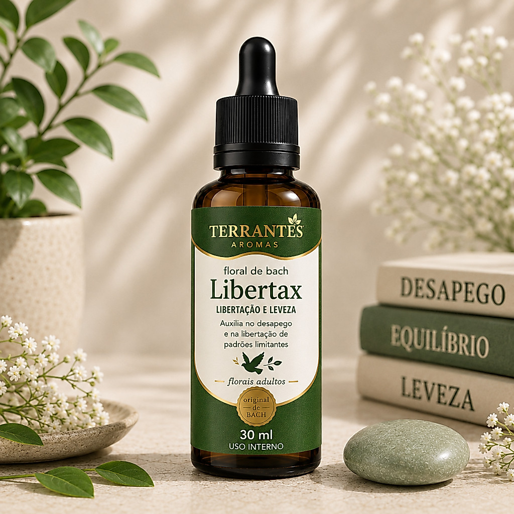 Floral de Bach Libertax Terrantes 30ml | Vicios l Agrimony, Cherry Plum, Walnut, Chestnut But