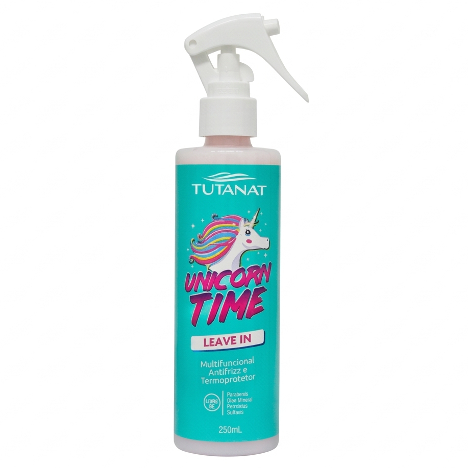 Leave-in Spray Multifuncional Termoprotetor Unicorn Time 250ml