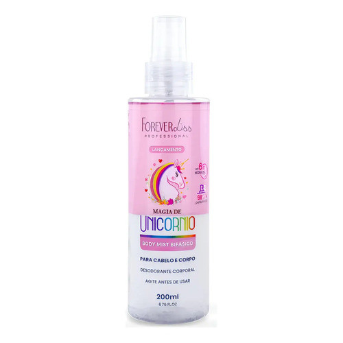 BODY MIST MAGIA DE UNICORN.FOREVER LISS 200ML