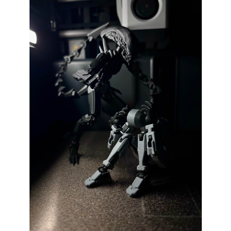 Boneco Dummy 13 Xenomorfo Articulado Flexível Brinquedo Decoração Varias Poses - Impressão 3D