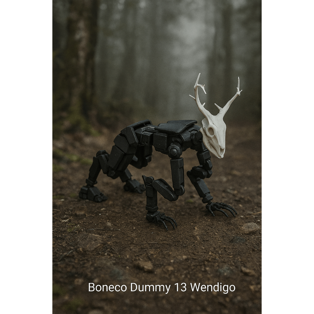 Boneco Dummy 13 Wendigo Brinquedo Articulado Decoração - Impressão 3D