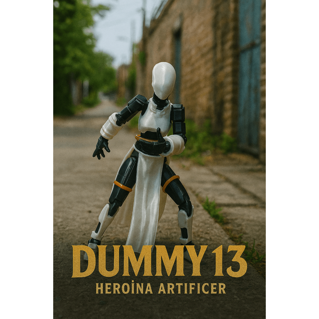 Boneco Dummmy 13 Feminina Articulada Heroína Artificer - Risk of Rain Decoração - Impressão 3D