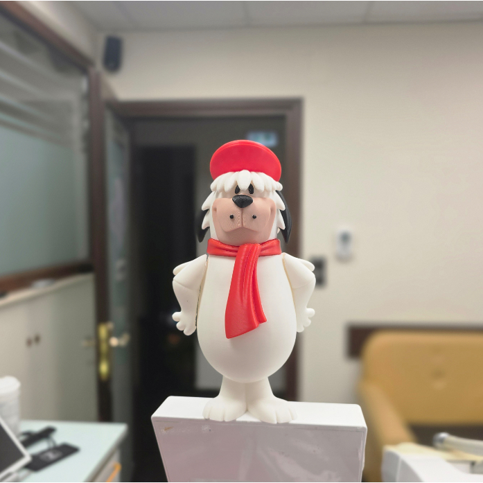 Boneco Dum Dum 18CM Desenho animado Decoração Enfeite 171G - Impressão 3D