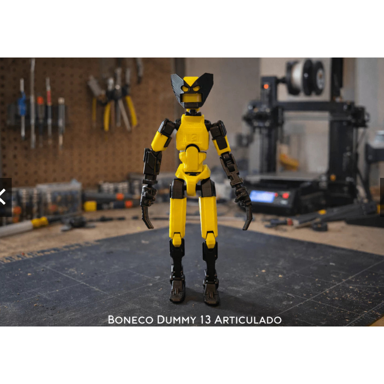 Boneco Dummy 13 Wolverine Articulado Brinquedo - Entregue Montado