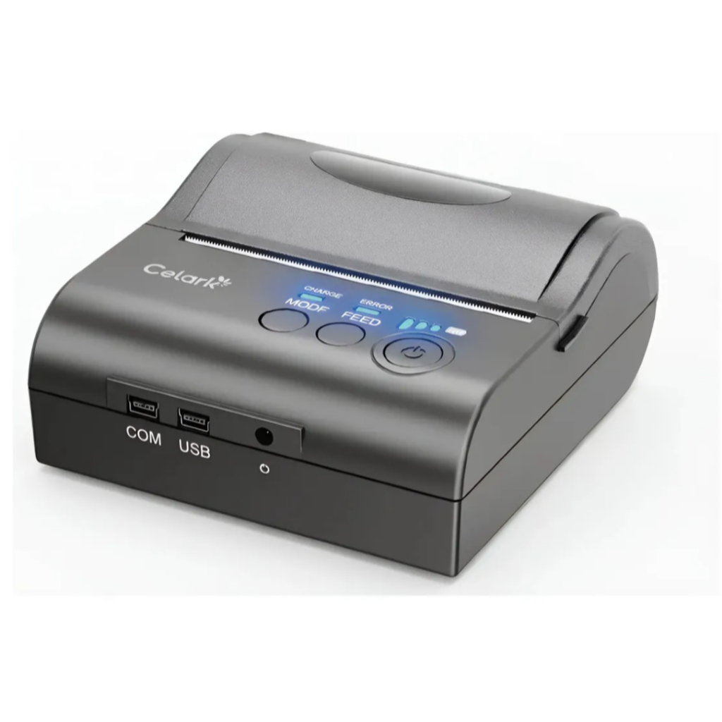 Mini Impressora Portatil Bluetooth 90mm/s 203dpi