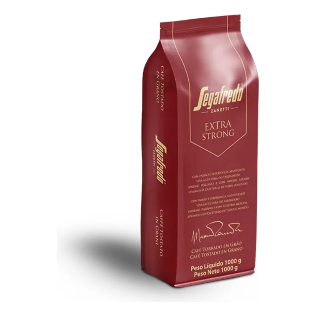 Café Grão Segafredo Zanetti Extra Strong Gourmet New Pct 1kg