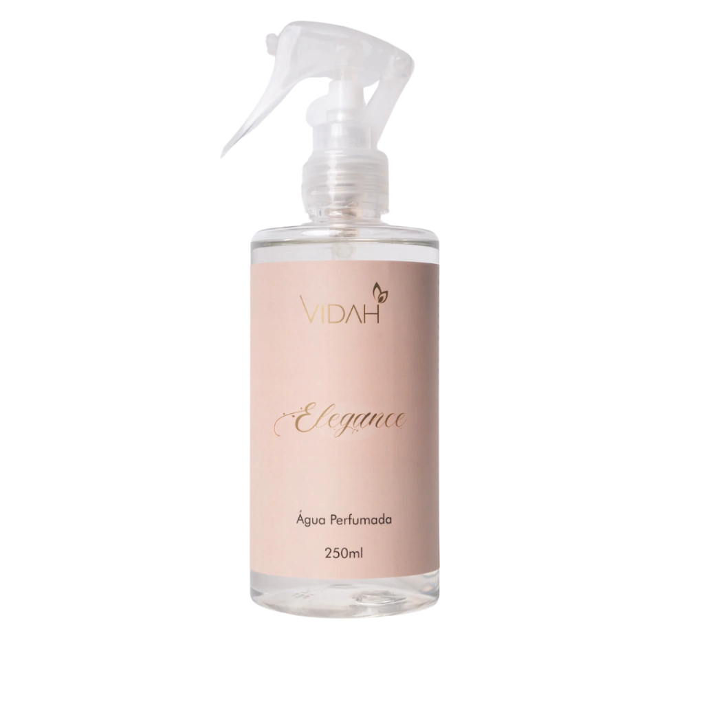 Água Perfumada Elegance 250ml Perfume para Roupas, Lençóis e Tecidos
