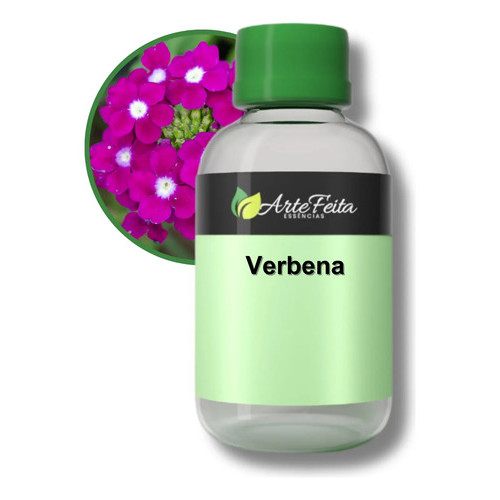 Essência Natural Verbena 100ml Artefeita Hidrossolúvel Aromatizador Difusor Ambiente Perfumes Colônias