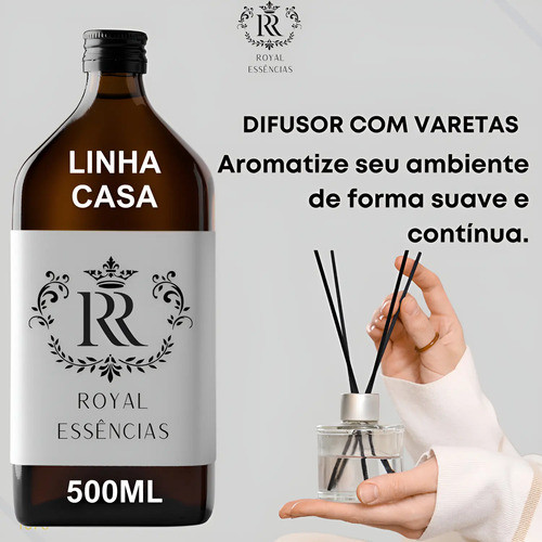 Kit 10 Refil Difusor Perfume P Casa Concentrado Daluz -500ml