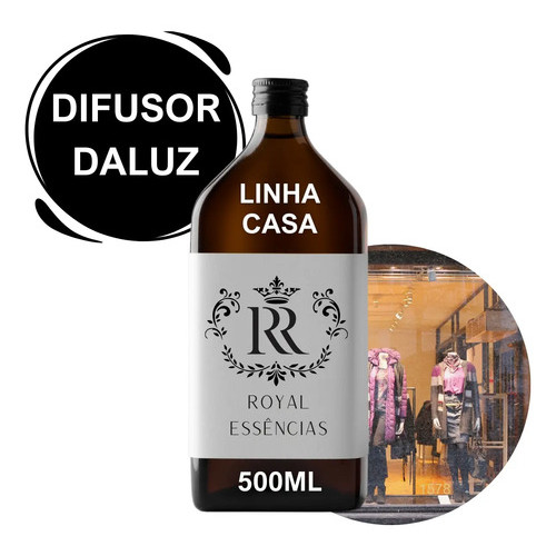 Kit 2 Refil Difusor Perfume P Casa Concentrado Daluz - 500ml