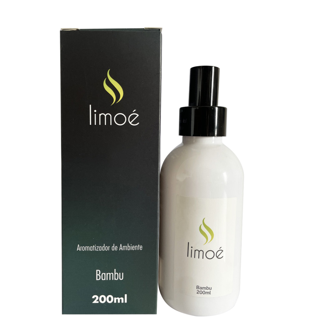 Aromatizador Ambiente Bambu 200ml Perfume Duradouro Limoé