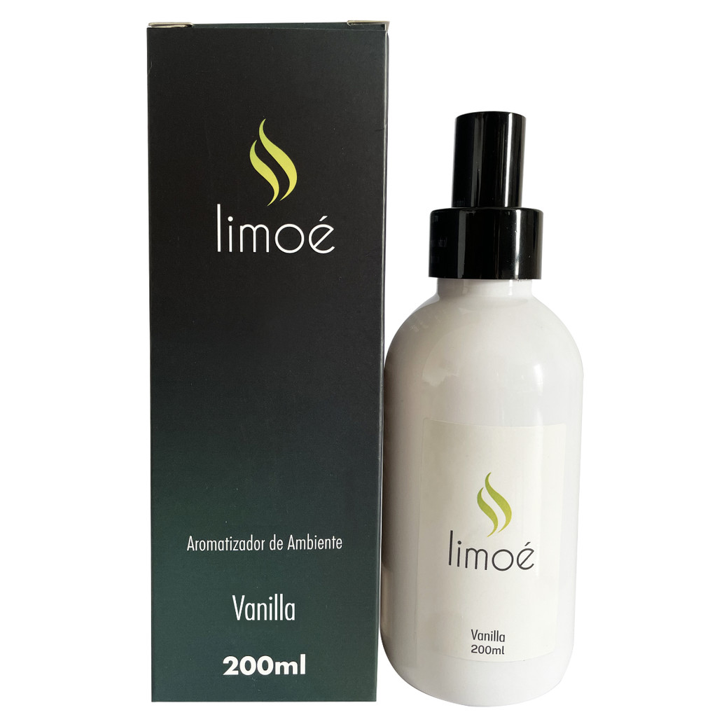 Aromatizador Ambiente Vanilla 200ml Perfume Duradouro Limoé
