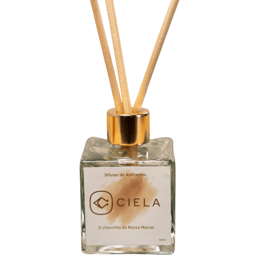 Difusor com Varetas Ciela - Perfume para Ambientes - 50 ml