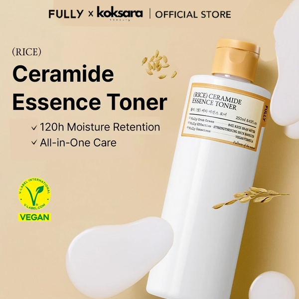 [OFFICIAL] FULLY Rice Ceramide Essence Toner 250ml