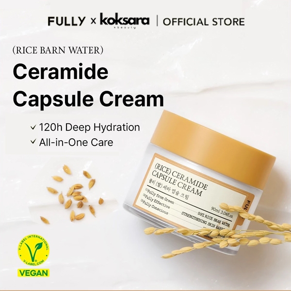 [OFFICIAL] FULLY Rice Ceramide Capsule Cream 90ml