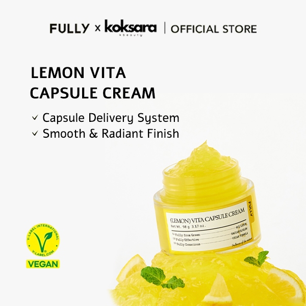 [OFFICIAL] FULLY Lemon Vita Capsule Cream 90g