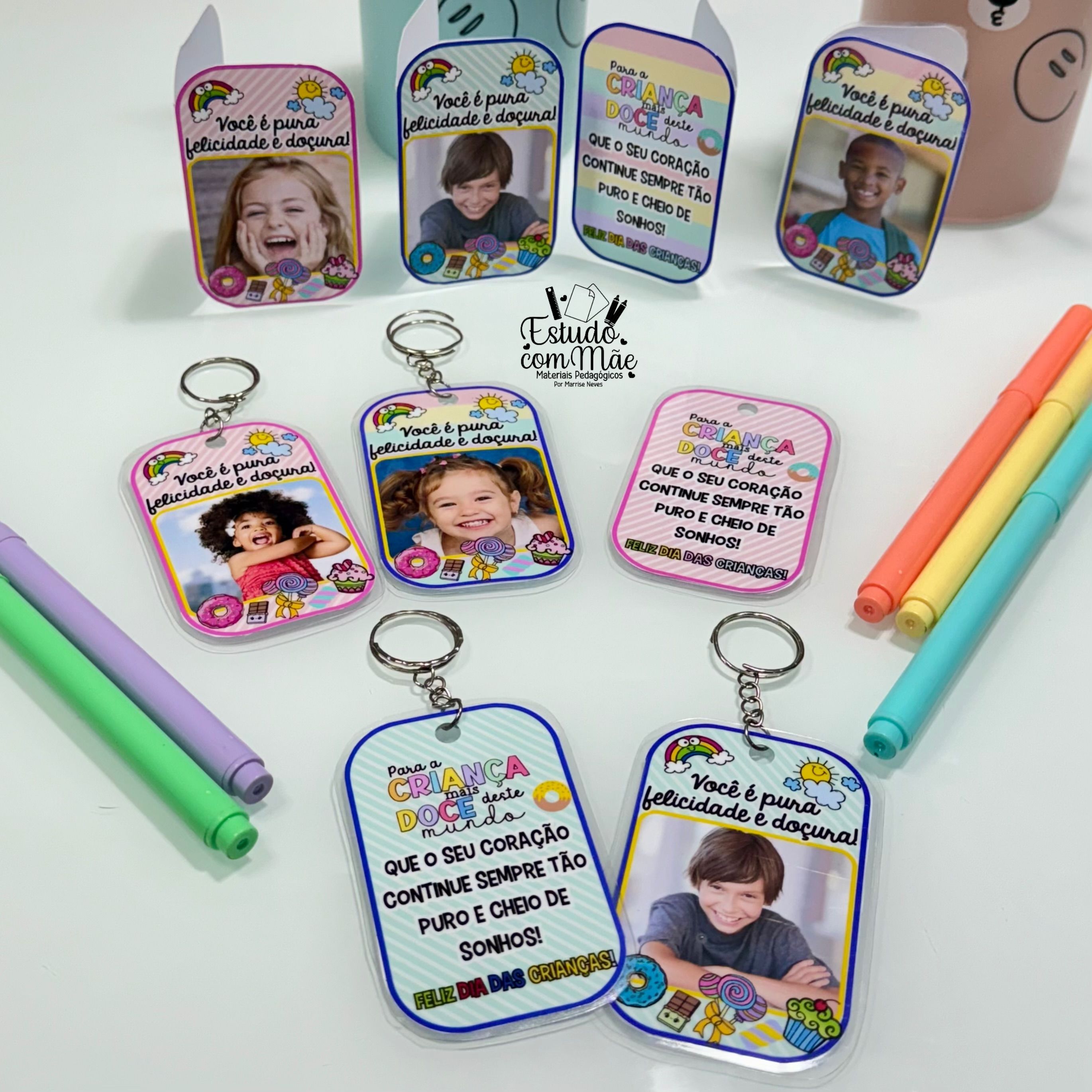 Chaveiro dia das crianças