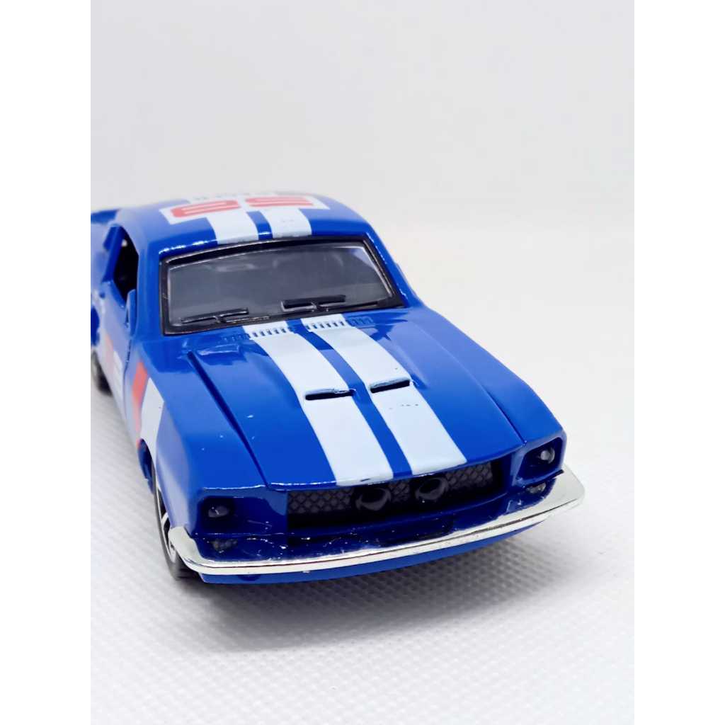 Miniatura Mustang Shelby GT500 1967 1:36 metal Diecast colecionável
