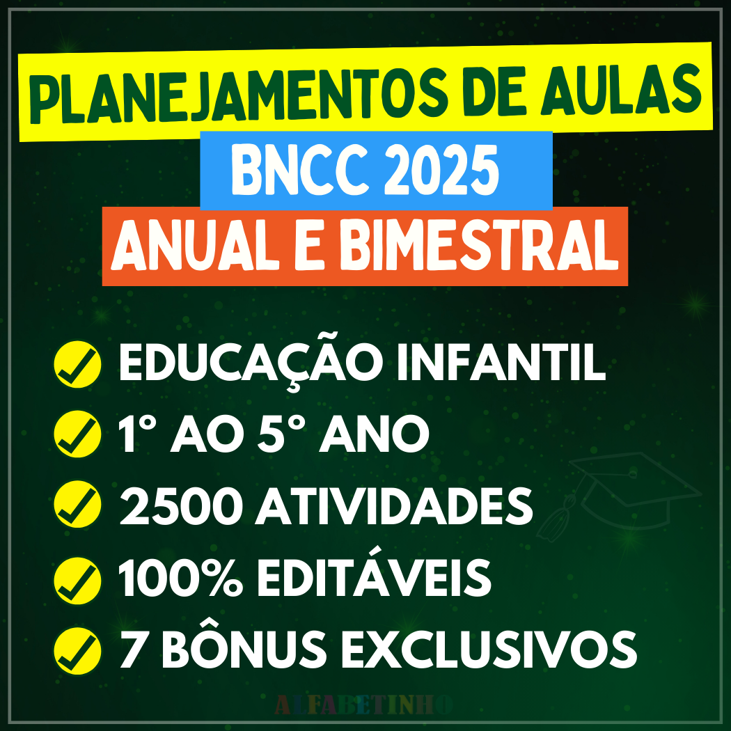 Planejamentos de aulas - BNCC 2025